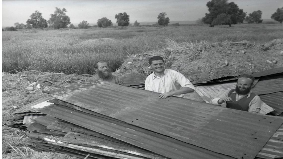 Beno Rotenberg collecrion: Settlement of Poalei Agudat Israel, 1949 [State Archives]