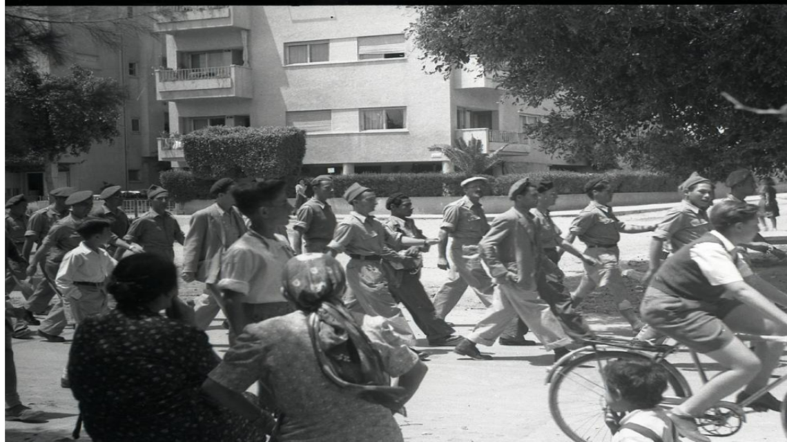 Beno Rotenberg collection: recruitment of Hagana members to Israel Defense forces 1948 [Israel State Archive]