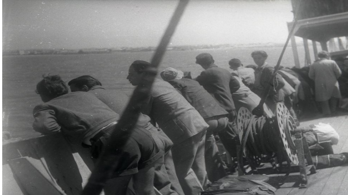 Beno Rotenberg collection: Settlement of Poalei Agudat Yisrael in Masmia, 1949 [State Archives]